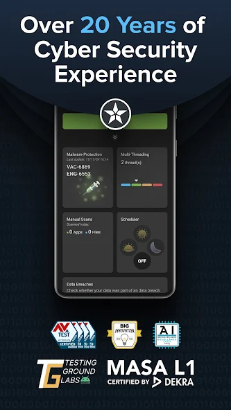 Скриншот приложения Antivirus AI — скриншот 2