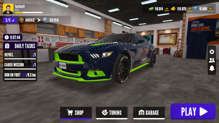 Скриншот приложения Drift Rivals : Car Racing Game — скриншот 2