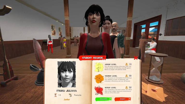 Fight School Simulator — скриншот 1