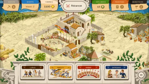Gladiator Manager - скриншот 2