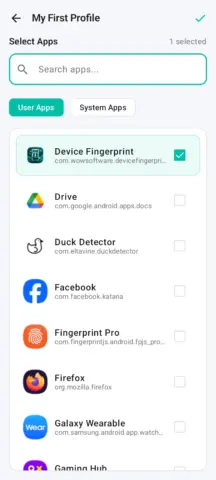 Hide My Android - скриншот 4