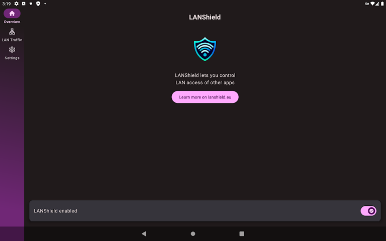 Скриншот приложения LANShield — скриншот 1