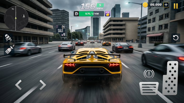 Скриншот приложения Real Car Driving Racing Master — скриншот 1