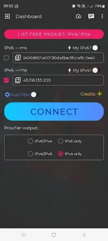 SOCKS5 — IPv6 & IPv4 Proxy - скриншот 1