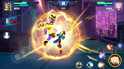 Stickman Heroes: Battle of God - скриншот 2