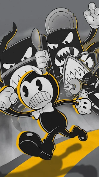 Скриншот приложения Bendy's Nightmare Run — скриншот 1