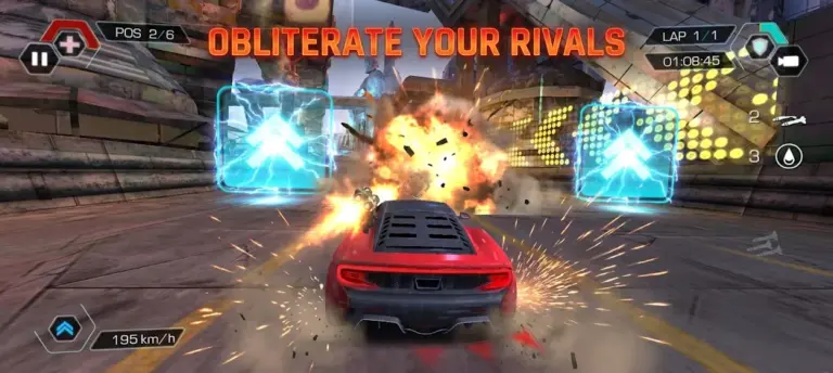 Скриншот приложения Cyberline Racing — скриншот 2