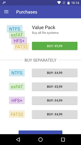Скриншот приложения exFAT/NTFS for USB by Paragon — скриншот 2