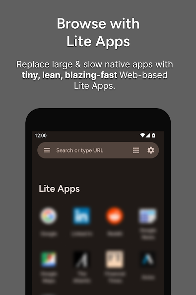 Скриншот приложения Hermit — Lite Apps Browser — скриншот 1