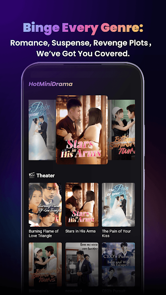 Скриншот приложения HotMiniDrama — скриншот 2