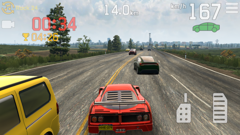 Скриншот приложения Lane Rider: Highway Runner — скриншот 1