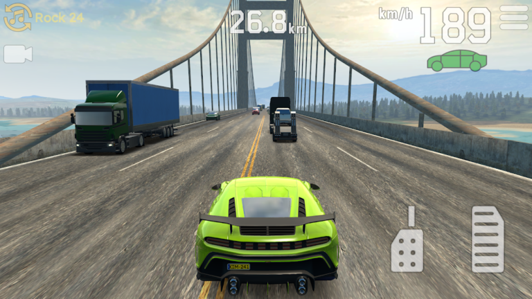Скриншот приложения Lane Rider: Highway Runner — скриншот 2