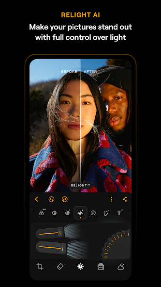Скриншот приложения Luminar: Photo Editor&Enhancer — скриншот 2