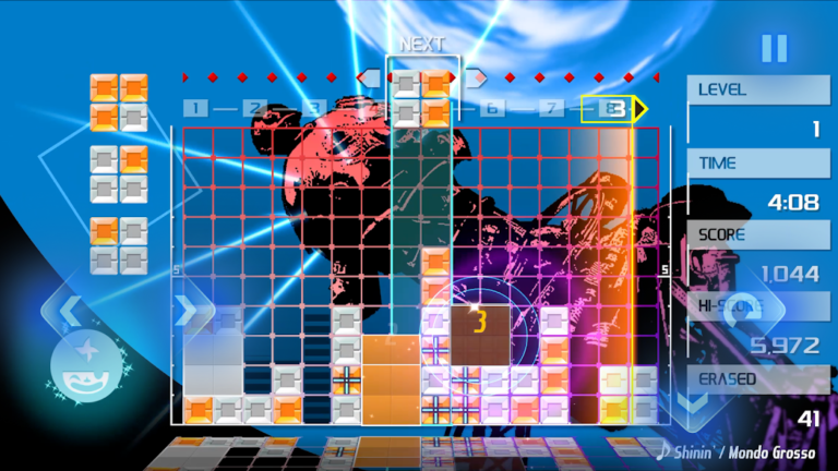 Скриншот приложения LUMINES REMASTERED — скриншот 1