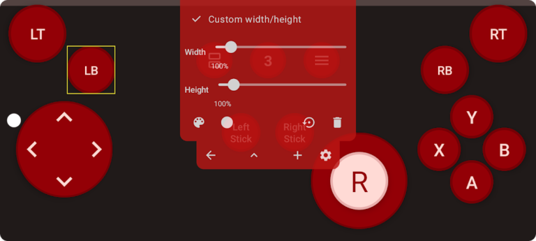 Скриншот приложения Remote Gamepad — скриншот 1