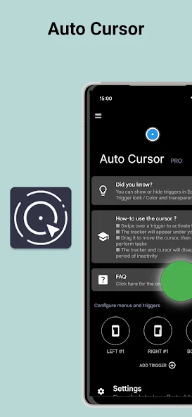 Скриншот приложения Auto Cursor — скриншот 1