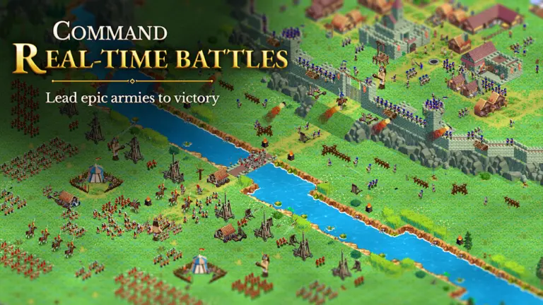 Скриншот приложения Norse Expansion Medieval RTS — скриншот 1