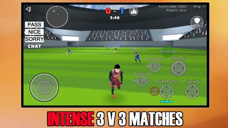 Скриншот приложения Unmatched Ego 2 - Soccer 3 v 3 — скриншот 1